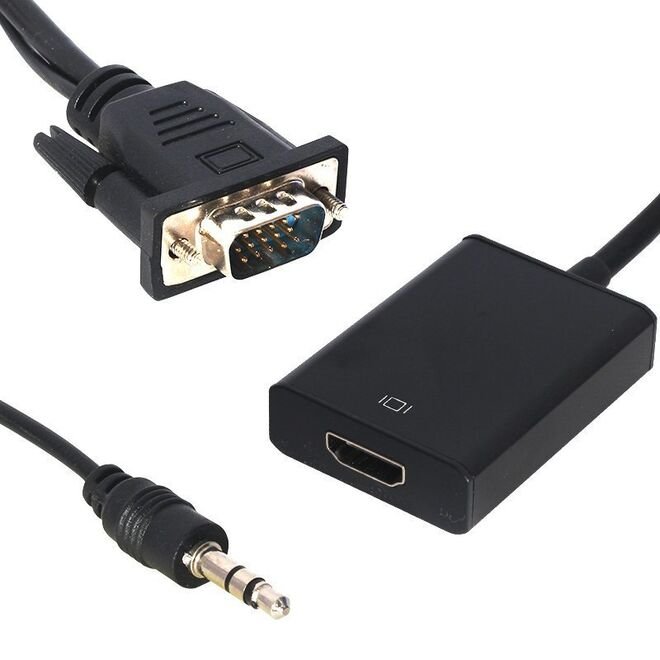 Power Master VGA To HDMI Converter Cable