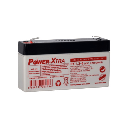 Power-Xtra 6 V 1.2 Ah Dry Battery