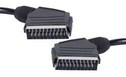 Powermaster Scart Scart Standard Cable 1.2m 7mm Boxed - Thumbnail