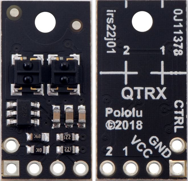 QTRX-HD-02RC 2'li Çizgi Algılama Sensörü (Sık Sensör Dizilimli)