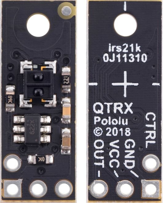 QTRX-MD-01RC 1'li Çizgi Algılama Sensörü (Seyrek Sensör Dizilimli)