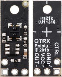 QTRXL-MD-01A 1′li Çizgi Algılama Sensörü (Uzun Algılama Mesafesi) - Geniş PCB - Thumbnail