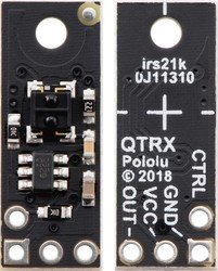QTRXL-MD-01RC 1'li Çizgi Algılama Sensörü (Uzun Algılama Mesafesi) - Geniş PCB - Thumbnail