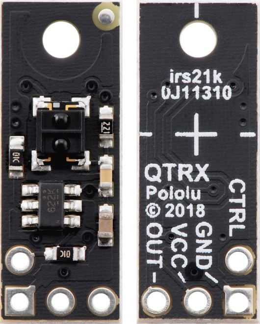 QTRXL-MD-01RC 1'li Çizgi Algılama Sensörü (Uzun Algılama Mesafesi) - Geniş PCB