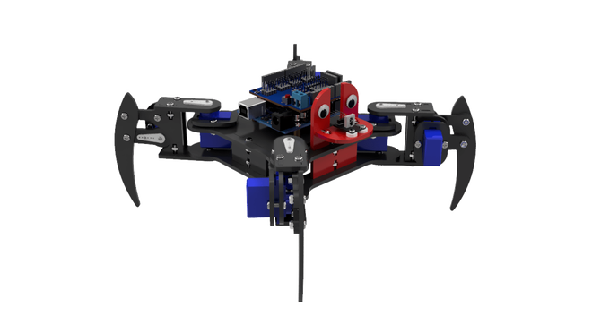 REX Discovery Serisi Quadruped (4 Bacaklı) Örümcek Robot - Elektroniksiz