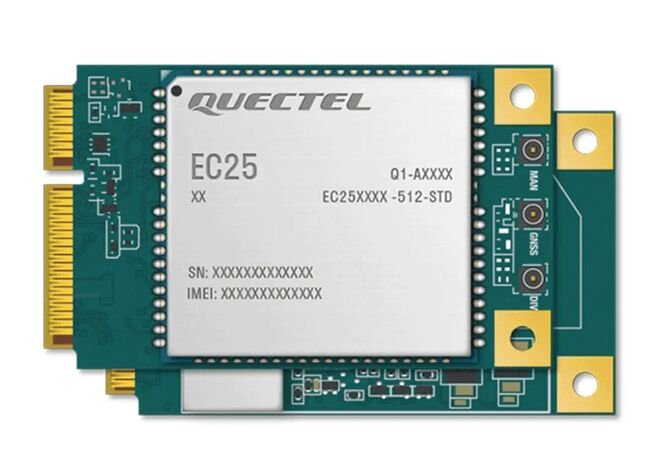 Quectel EC25-EUX 4G/LTE Mini PCIe Modül