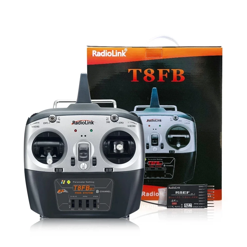 Radiolink T8FB(BT)+R8EF 2.4GHz 8CH Transmitter&Receiver MOD 2 - Thumbnail