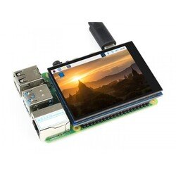 Raspberry Pi için 2.8inç Kapasitif Dokunmatik LCD Ekran Modülü - 480x640 Piksel DPI - IPS - Tam Lamine Sertleştirilmiş Cam Kapak - Düşük Güç - Thumbnail