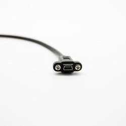 Raspberry Pi Mini USB Kablo Erkek - Dişi Panel Tipi Mini USB Uzatma Kablosu - Thumbnail