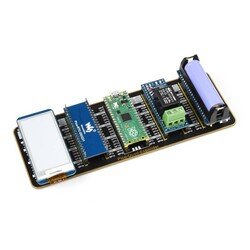 Raspberry Pi Pico için Dörtlü GPIO Genişletici - Dört Set Erkek Header - USB Güç Konektörü - Thumbnail