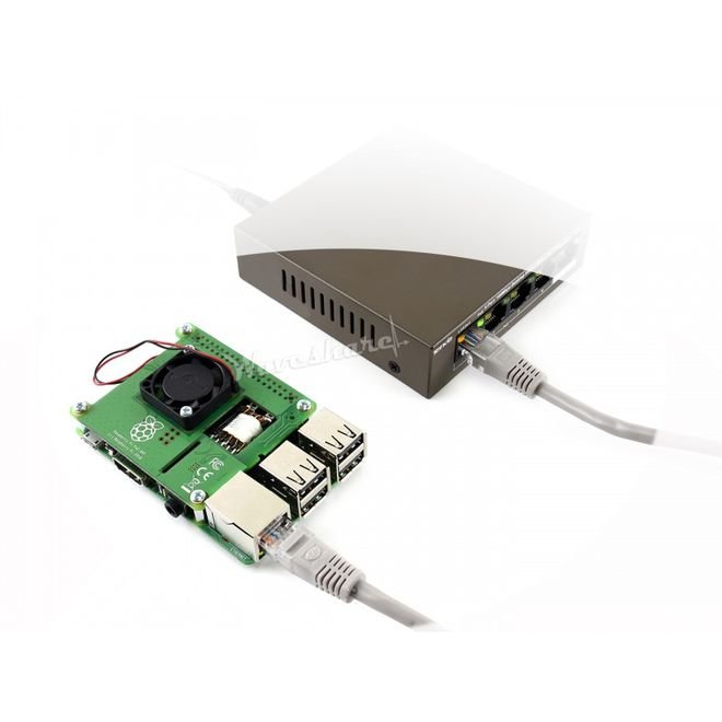 Raspberry Pi PoE HAT (Power over Ethernet)
