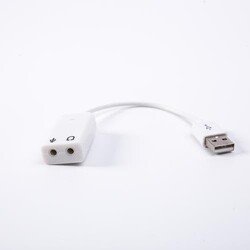 Raspberry Pi USB Ses Kart Modülü (Mikrofon ve Kulaklık Girişi) - Thumbnail