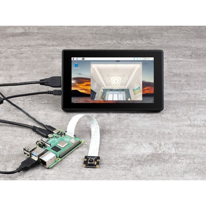 Raspberry Pi için IMX519-78 16MP AF Kamera - Otomatik Odaklama