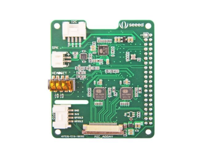ReSpeaker 4-Mics Linear Array Kit for Raspberry PI