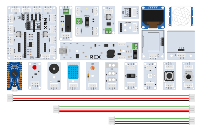 REX Anakart - Arduino Uyumlu