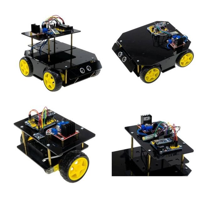 REX Evolution Serisi Survivor Robot Kiti - 4 in 1 (mBlock5 ve Arduino IDE Uyumlu) - E-Kitap Hediyeli