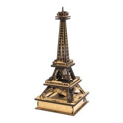 REX Woody Serisi Eyfel Kulesi - Eiffel Tower (STEM) - Boyanabilir - Thumbnail