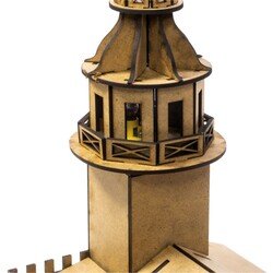 REX Woody Serisi Kız Kulesi - Maiden's Tower - Boyanabilir (STEM) - Thumbnail