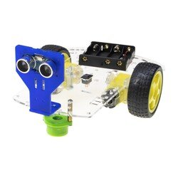 Robotistan Car Kit - Compatible with Arduino- Bluetooth Robot Vehicle - 2WD - Thumbnail