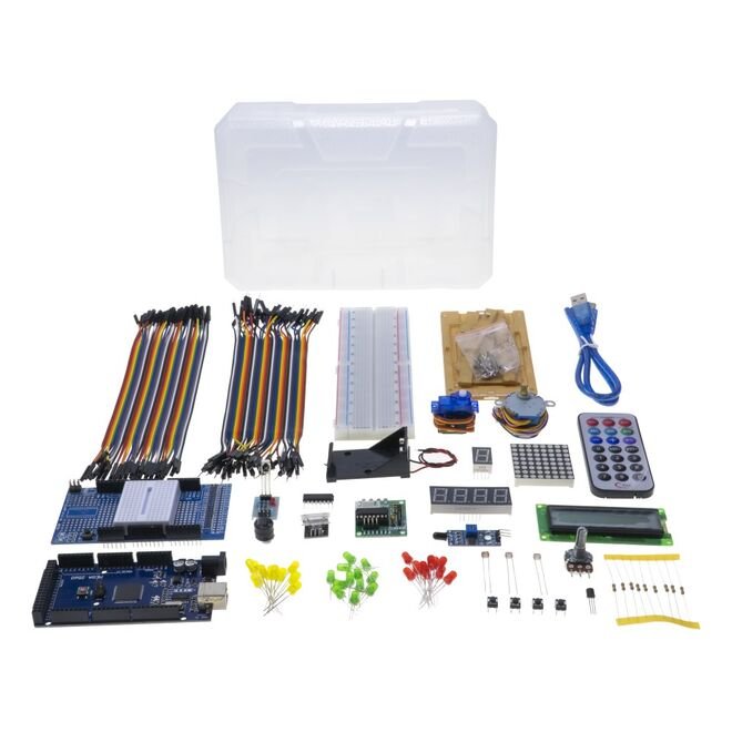 Robotistan Mega Starter Kit - Compatible with Arduino