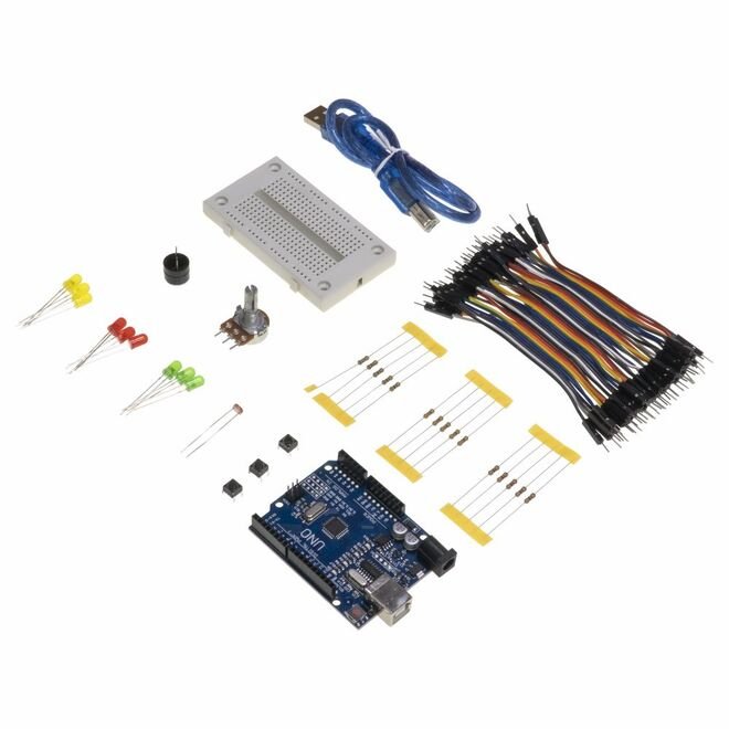 Robotistan Mini Starter Kit - Compatible with Arduino