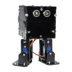 Robotistan Plexi Otto Robot - Black - Thumbnail