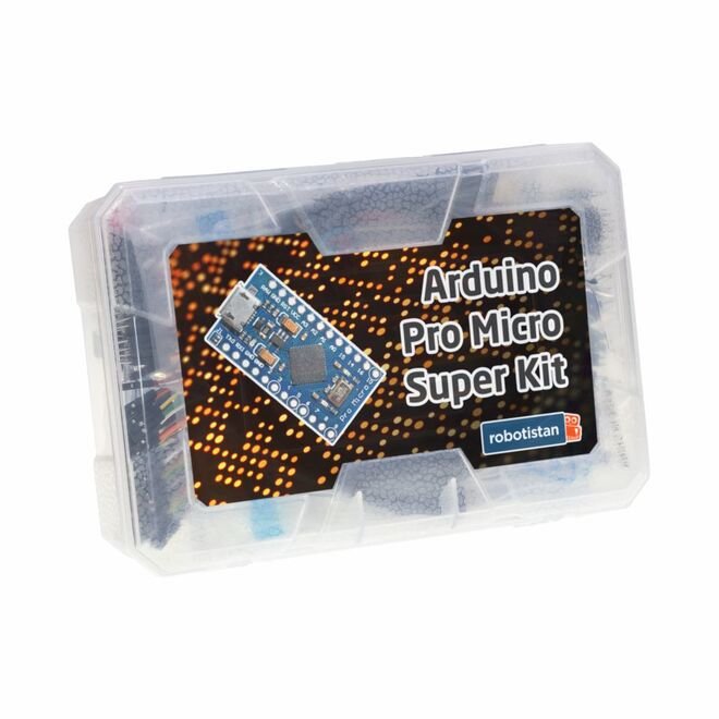 Robotistan Pro Micro Super Kit - Compatible with Arduino