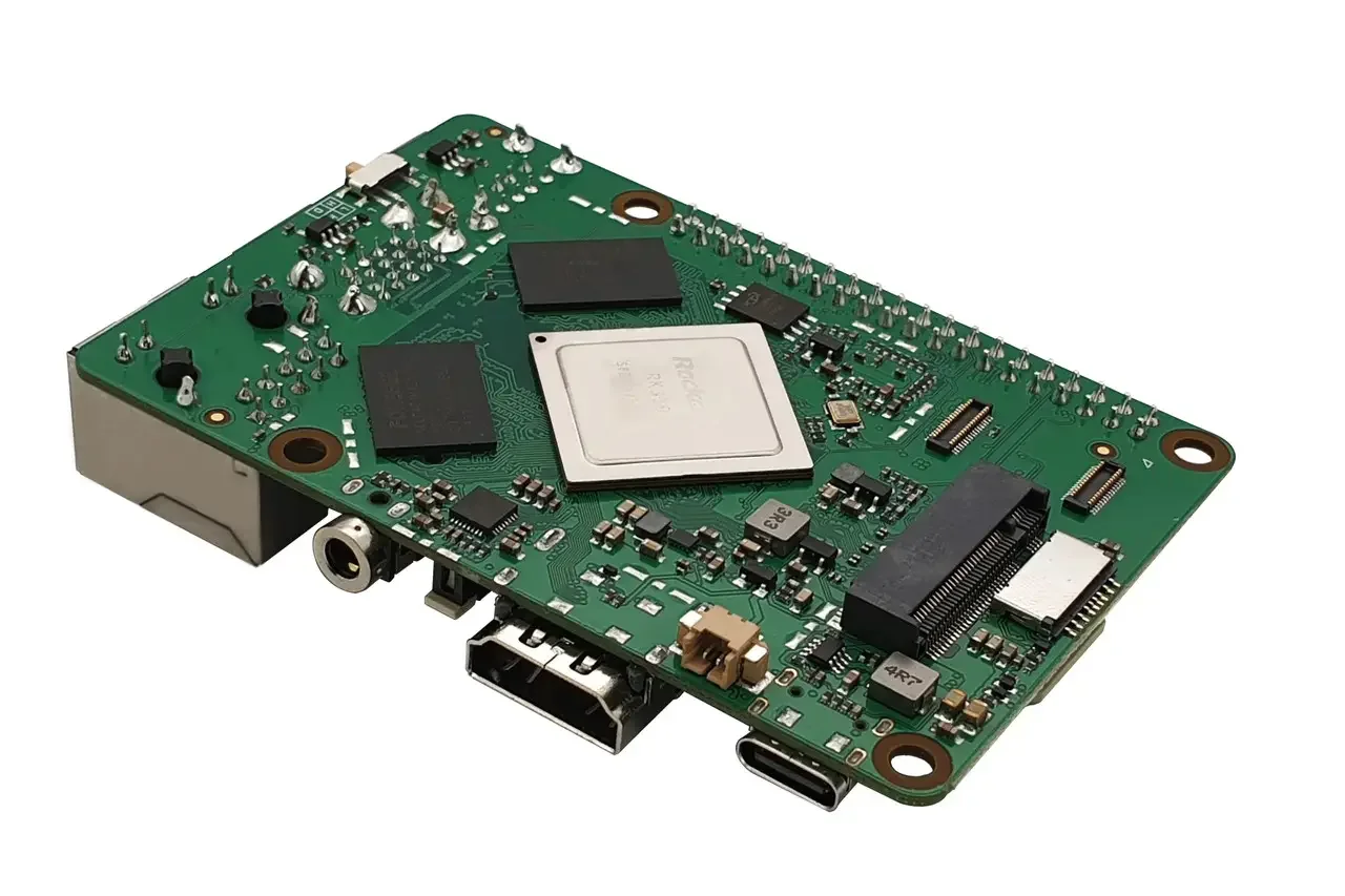 Rock Pi 4A+ Development Board - 4GB DDR4 32GB EMMC - Thumbnail