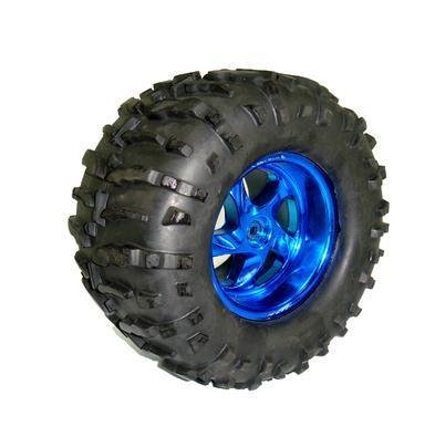 Rover Wheel 125mm x 58mm - Blue