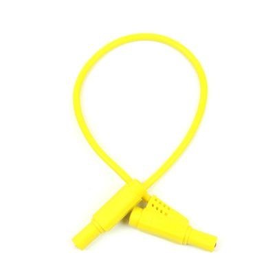 Safety Protected Banana Plug - Yellow, 25cm, 4mm