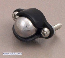 Sarhoş Teker Metal 9.5 mm (Ball Caster with 3/8 Inch Metal Ball) - PL-951 - Thumbnail