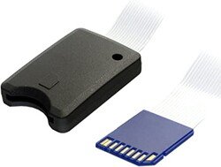 SD Kart TF Dönüştürücü Kablo - 10cm - Thumbnail