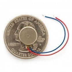 Shaftless Vibration Motor 10x3 (10mm Cable Lenght) - Thumbnail