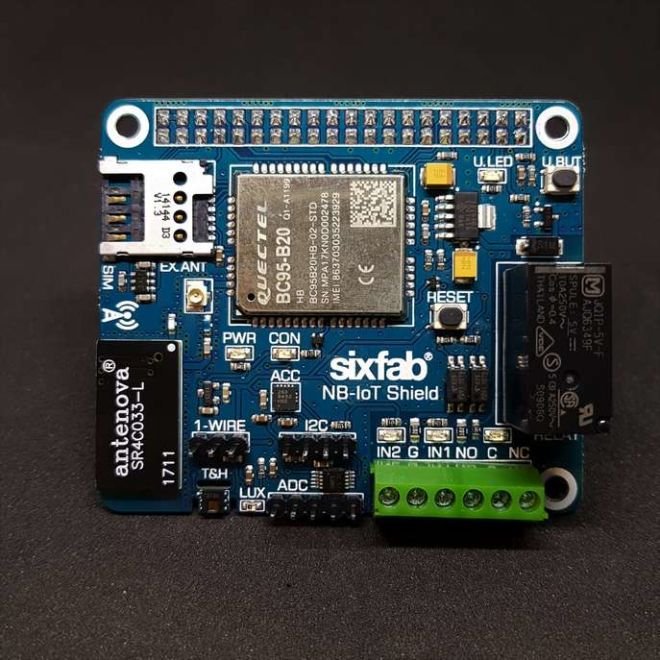 Sixfab Raspberry Pi NB-IoT Shield