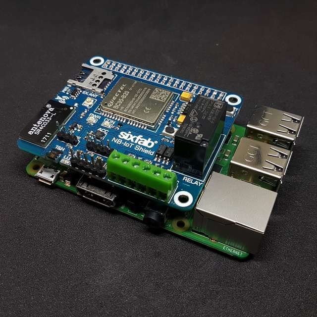 Sixfab Raspberry Pi NB-IoT Shield