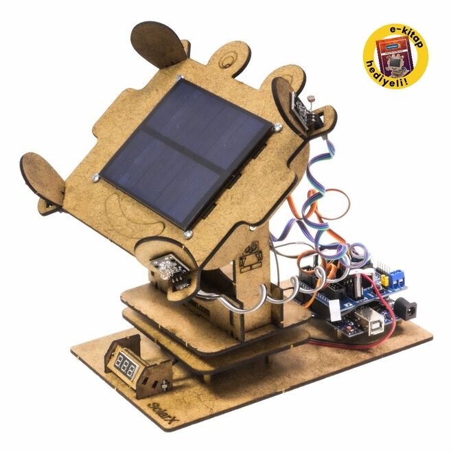 SolarX Güneş Takip Sistemi - 2. Nesil (Elektronikli) - E-Kitap Hediyeli