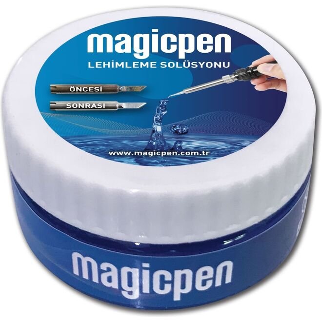 Magic Pen Soldering Tip Repair, Cleaning, Renewing and Soldering Solution