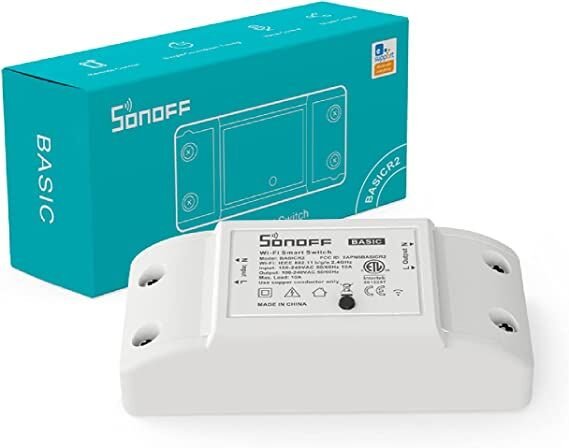 Sonoff BASIC R2 - Wi-Fi Akıllı Anahtar - Google ve Alexa Uyumlu