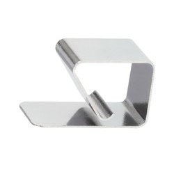 Stainless Steel Ultrabase Glass Fixing Clip - Thumbnail