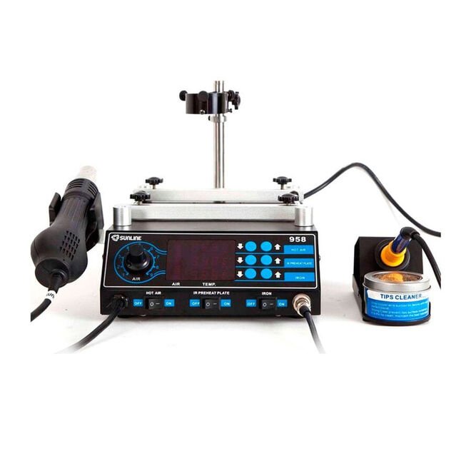 Sunline 958 Pre-Heated Soldering Iron Station