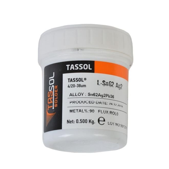 Tassol Solder Cream 500gr (Sn62Ag2Pb36)