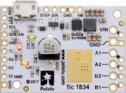 Tic T834 USB Multi-Interface Stepper Motor Controller - Thumbnail