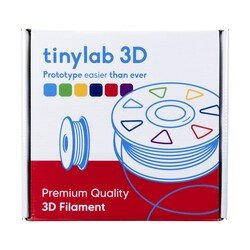 tinylab 3D 1.75 mm ABS Filament - Silver - Thumbnail