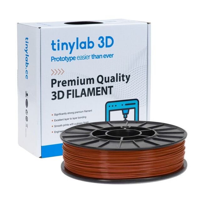 tinylab 3D 2.85 mm Kahverengi PLA Filament