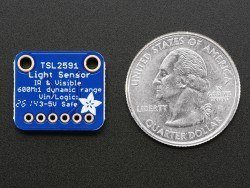 TSL2591 High Dynamic Range Digital Light Sensor - Thumbnail