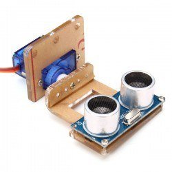 Ultrasonic Sensor Mount Device A Type - Compatible with Servo - Thumbnail