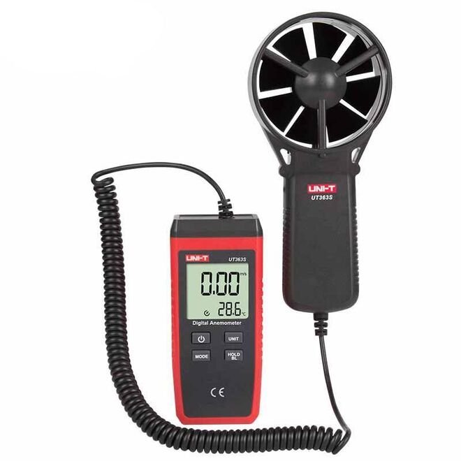 Unit UT363S Anemometer - Wind/Air Meter