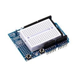 UNO R3 Proto Shield Kit with Mini Breadboard for Arduino - Thumbnail