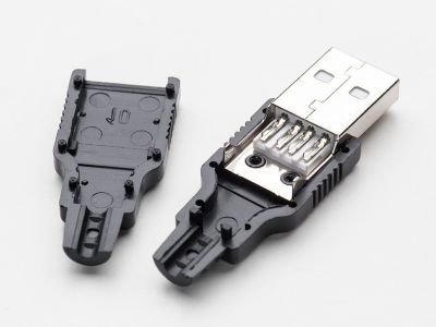 USB A Tipi Kılıflı Soket (Erkek)