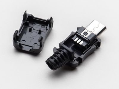 USB Micro-B Tipi Kılıflı Soket